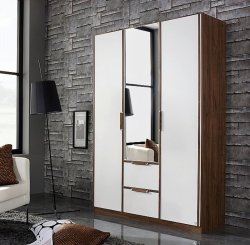 Essensa 3 Door Hinged Wardrobe