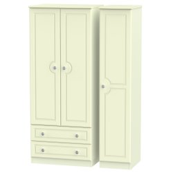 Welcome Pembroke Tall Triple 2 Drawer Robe