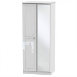 Welcome Balmoral 2'6'' Mirror Wardrobe