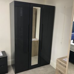 Sonata 3 Door Wardrobe with Mirror