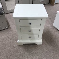 Lily 3 Drawer Bedside Chest