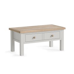 Dukeries Wellow Coffee Table with Drawer
