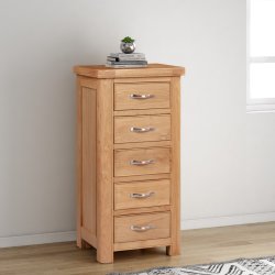 Dundee Oban Tall Chest 5 Drawers