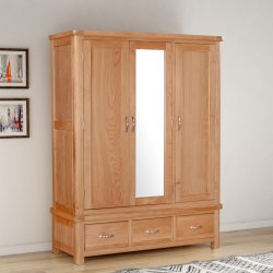 Dundee Oban Triple Wardrobe