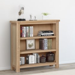 Dundee Glencoe Oak 90cm Bookcase