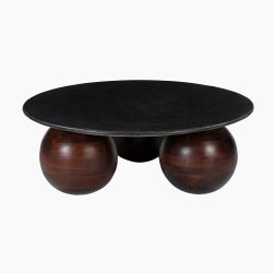 Trampoline Chloe Black Marble Top Coffee Table