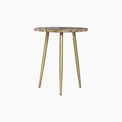 trampoline Myra Natural Agate End Table