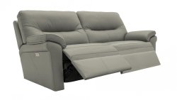 G Plan Seattle 3 Seater Electric Recliner Sofa with Double Lumbar