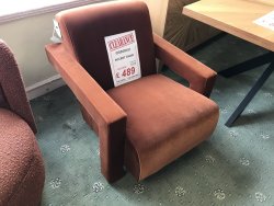 Interiors CH Ezra Velvet Armchair