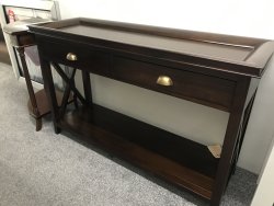 Oxford Mahogany Console Table