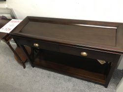 Oxford Mahogany Console Table