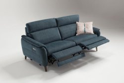 Marinelli Chloe 3 Seater Power Sofa with Manual Headrest