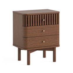 Ashford 3 Drawer Bedside Chest