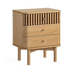 Ashford 3 Drawer Bedside Chest