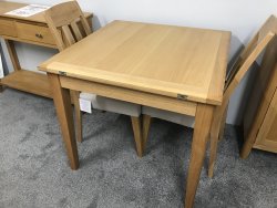 Hardwick Flip Top  Extending Dining Table & Camberley Dining Chairs