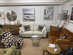 Alstons Savannah 3Str Sofa, Snuggler & Bali Accent Chair