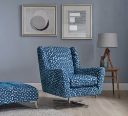 Highland Otis Swivel  Armchair
