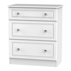 Welcome Crystal 3 Drawer Deep Chest