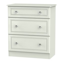 Welcome Crystal 3 Drawer Deep Chest