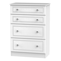 Welcome Crystal 4 Drawer Deep Chest
