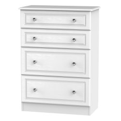 Welcome Crystal 4 Drawer Deep Chest