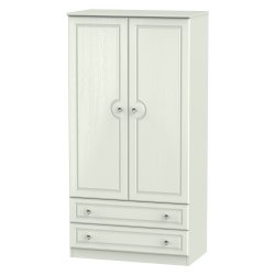 Welcome Crystal 3'0'' 2 Drawer Wardrobe