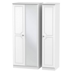 Welcome Crystal Triple Mirror Wardrobe