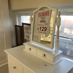 Nicole Dressing Table/Bedroom Mirror