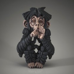 Baby Chimpanzee Hear no Evil