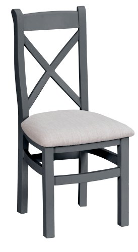 Penrith Cross Back Fabric Chair