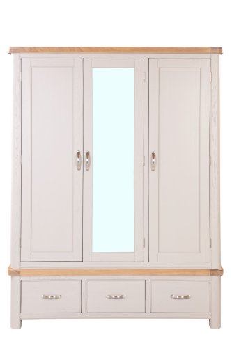 Dundee Oban Painted Triple Wardrobe