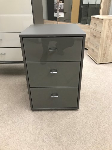 Tokio 3 Drawer Bedside Chest