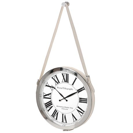 Large Wall Clock with Strap | Eyres Furniture