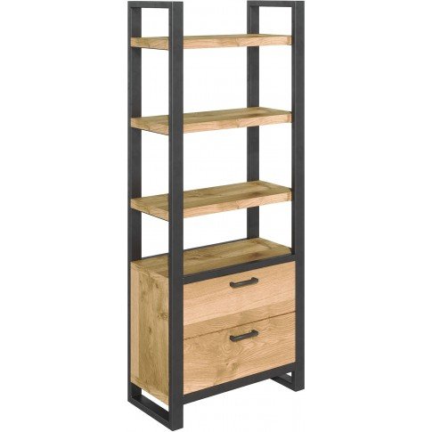 Delta Bookcase with Drawers