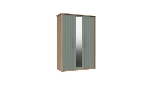 Castleton 3 Door Wardrobe with Mirror