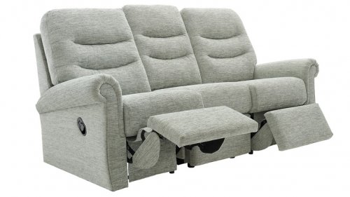 G Plan Holmes 3 Seater Double Electric Recliner Sofa
