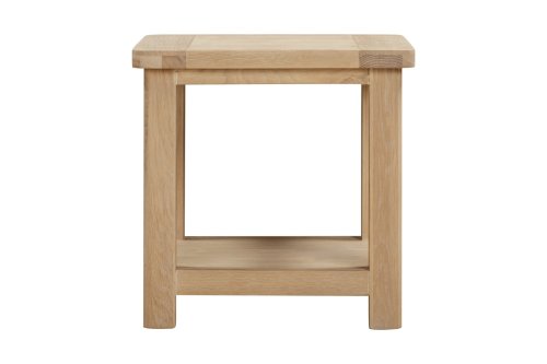Dundee Glencoe Oak Lamp Table