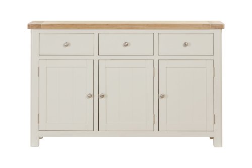 Dundee Glencoe Oak 3 Door Sideboard