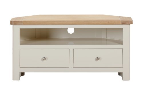 Dundee Glencoe Painted Corner TV Unit