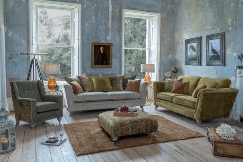 Alstons Darwin Accent Chair Two Tone