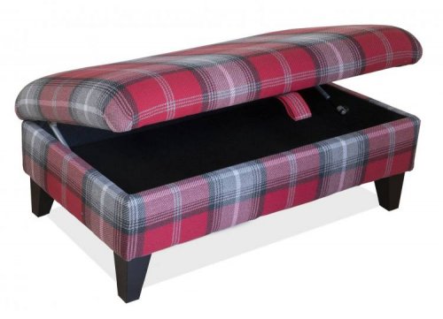 Alstons Reuben Legged Ottoman