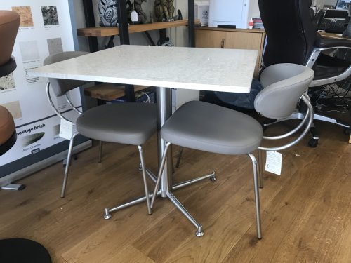 HND Cortina Bistro table and Margot Chairs