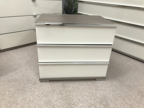 Loft 3 Drawer Bedside Chest