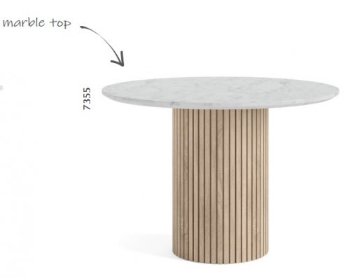 Edale Round Dining Table