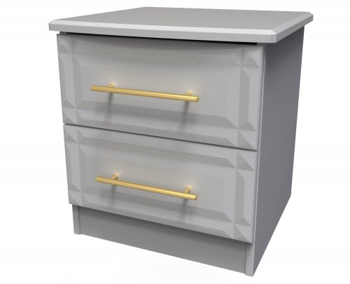Welcome Faye 2 Drawer Bedside Cabinet