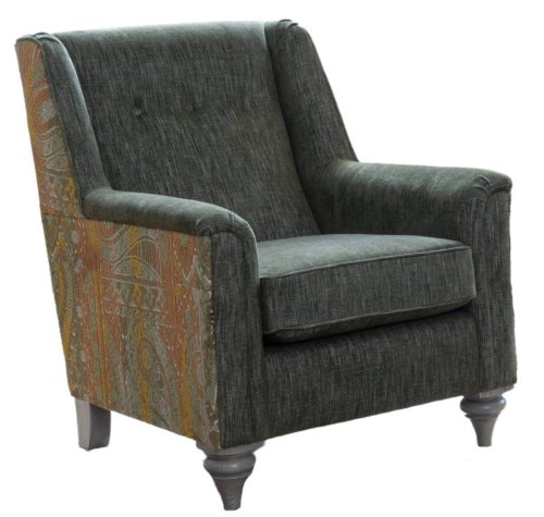 Alstons Darwin Accent Chair Two Tone