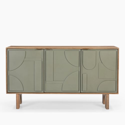 Trampoline Pixel Tree Door Cabinet