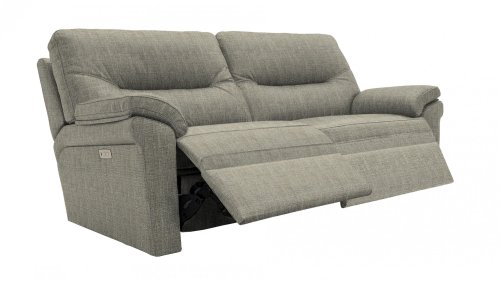 G Plan Seattle 3 Seater Electric Recliner Sofa with Double Lumbar