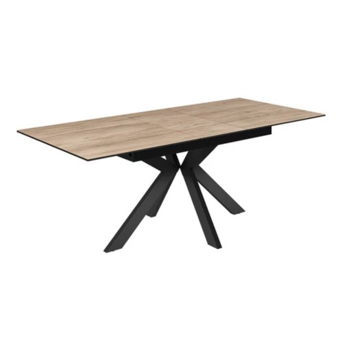 Aramis 160-200cm Oak Look Ceramic Extending Dining table