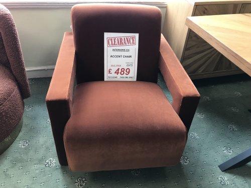Interiors CH Ezra Velvet Armchair